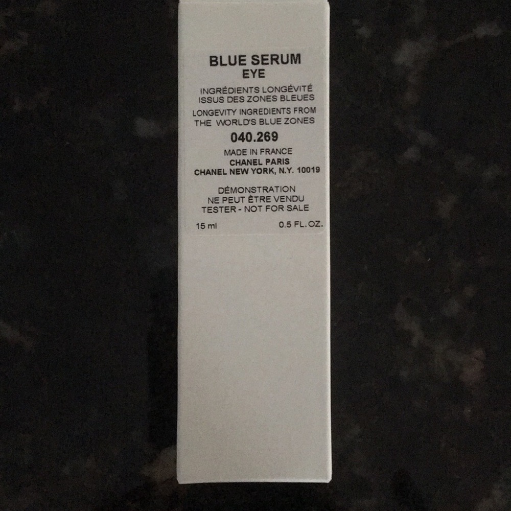 Chanel Blue Serum Eye